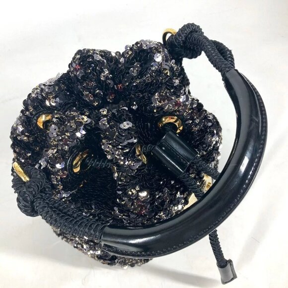 LOUIS VUITTON M40323 Mini no Erococo Hand Bag Shoulder Bag Noir Black - Picture 7 of 15